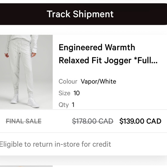 Lululemon waffle joggers - Picture 2 of 2